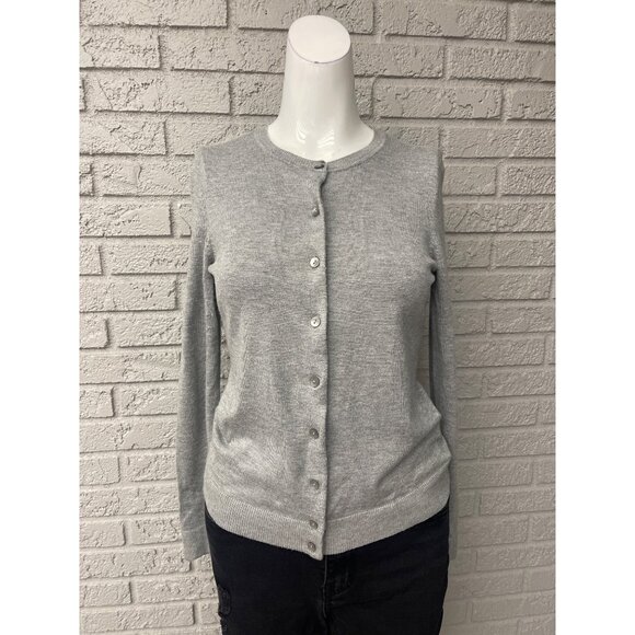 Charter Club Women Gray Long Sleeve Sweater Size S - Picture 1 of 7
